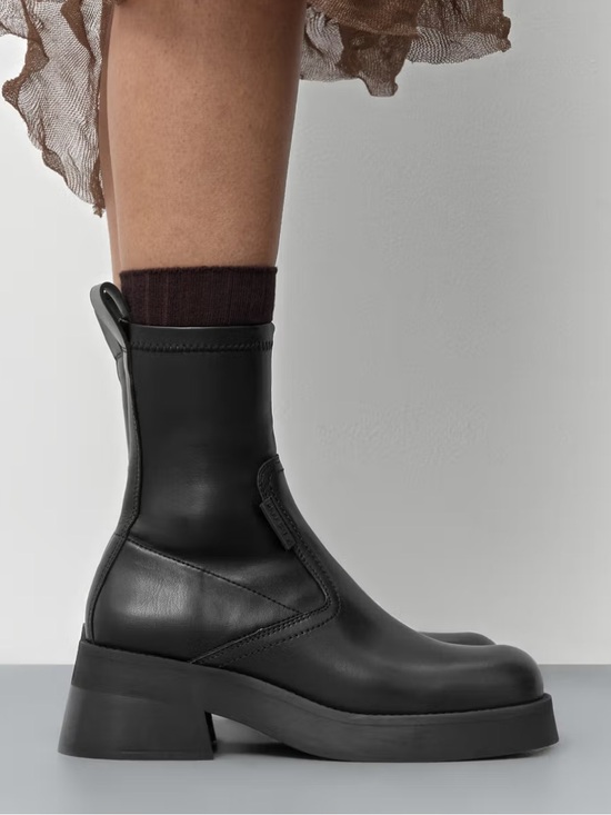 Miista Shoes - Miista Oliana Leather Boots size 8.5